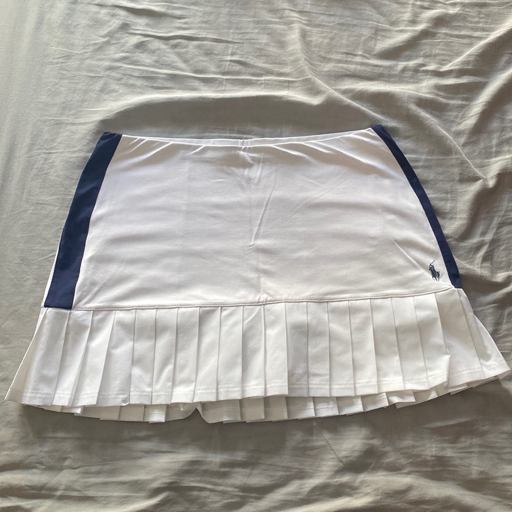 Polo by Ralph Lauren US Open ballgirl navy tennis skirt